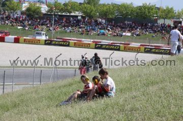 Zone Pelouse, <br /> GP Catalogne<br />Circuit Montmelo<br />Grand Prix de Catalogne motos